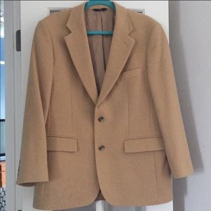 brooks brothers camel hair jacket